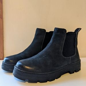 Winter boots real leather 37EUR (worn once!)